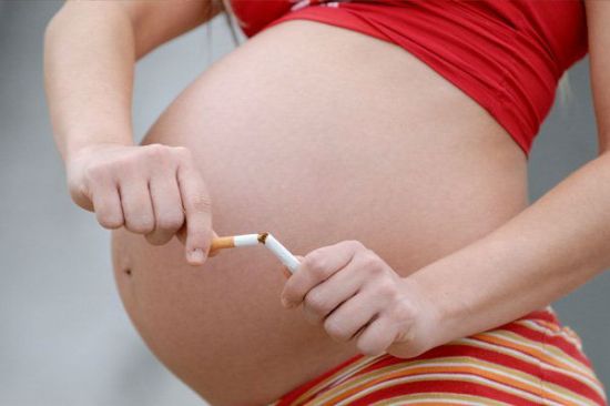 Отказ от сигарет при беременности