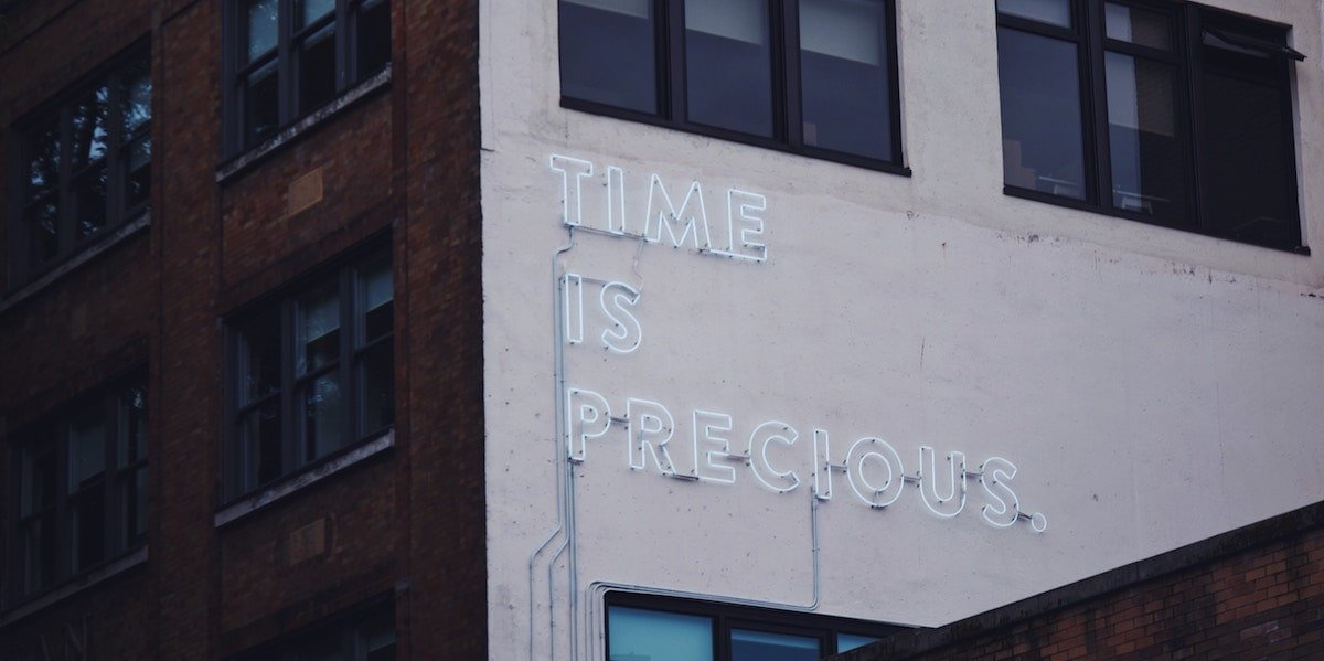 time is precious quote