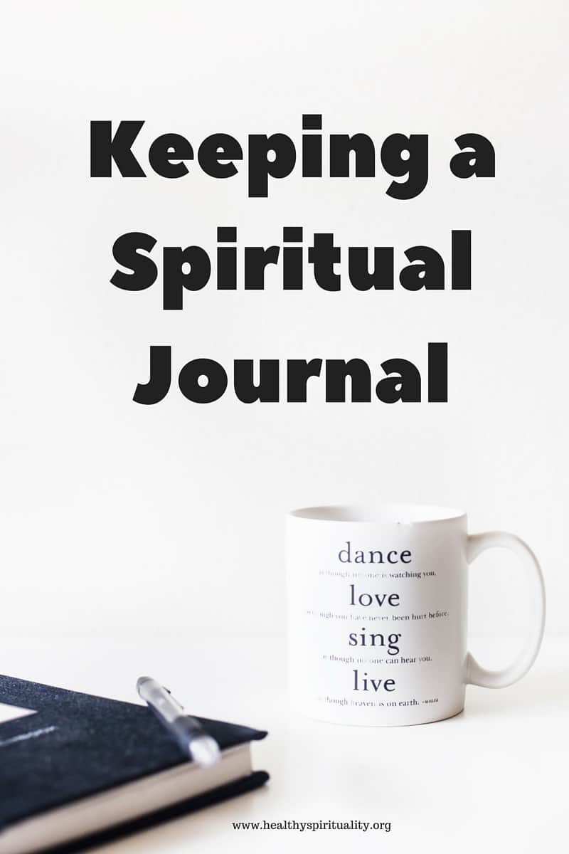 Keeping a spiritual journal