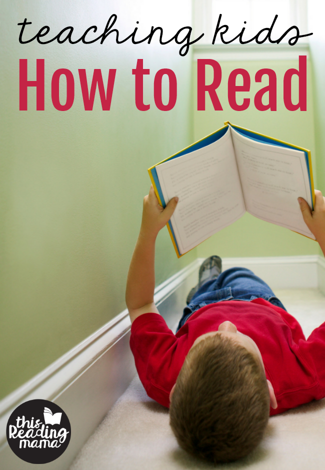Teaching Kids How to Read - resources from This Reading Mama