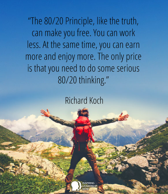 80/20 rule richard koch quote