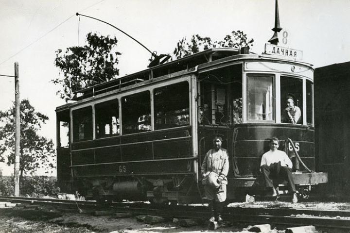 Саратов и трамваи в 1958 году