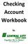 Checking Account Workbook. By: