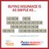 BUYING INSURANCE IS AS SIMPLE AS
