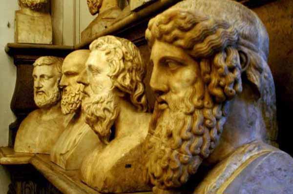 Бюсты римских философов