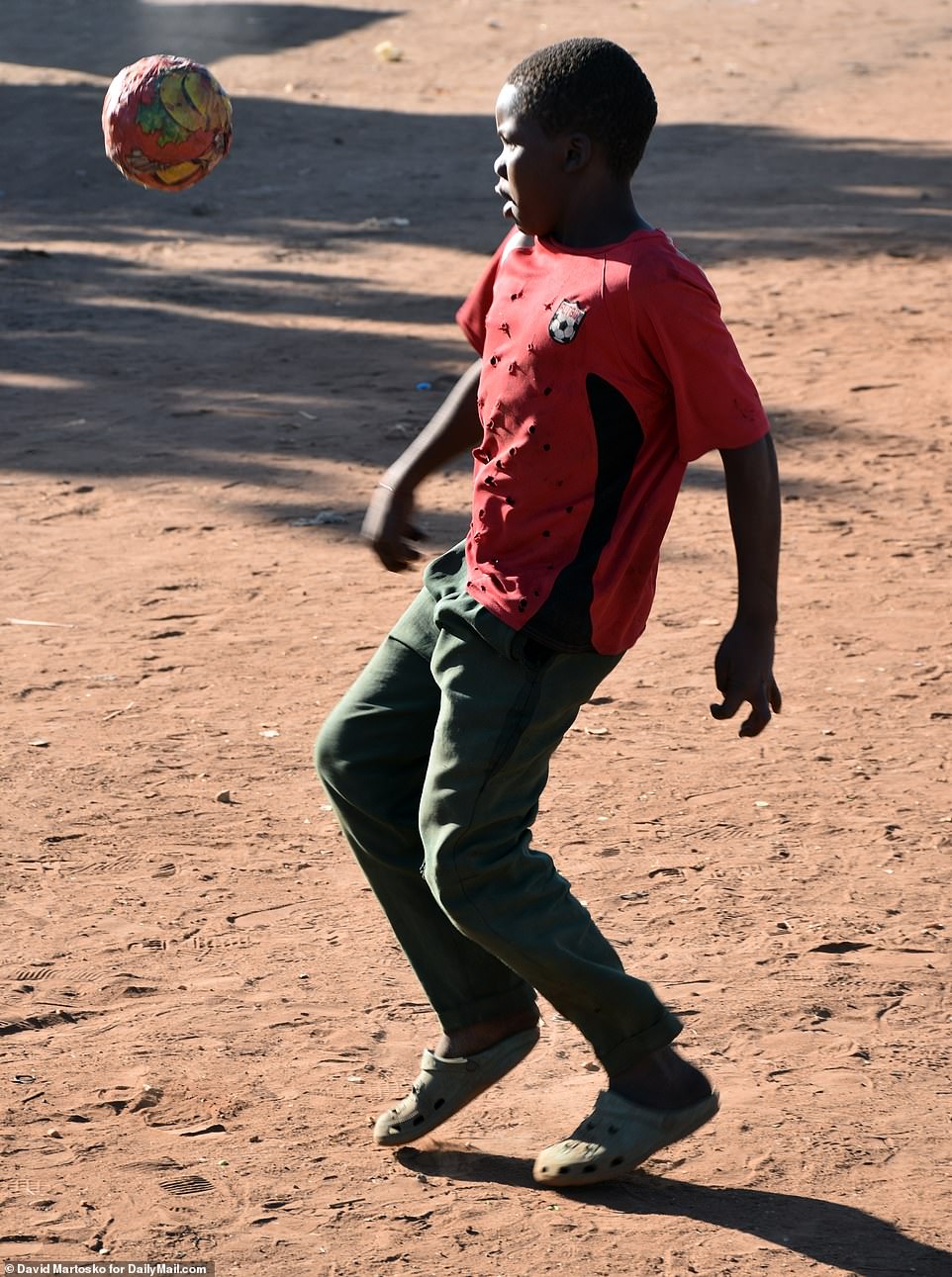Soccer is the number one sport in in Lusaka