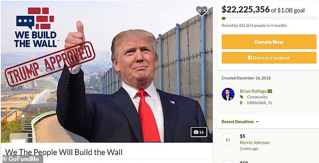 How it was marketed: This was the GoFundMe originally set up to 