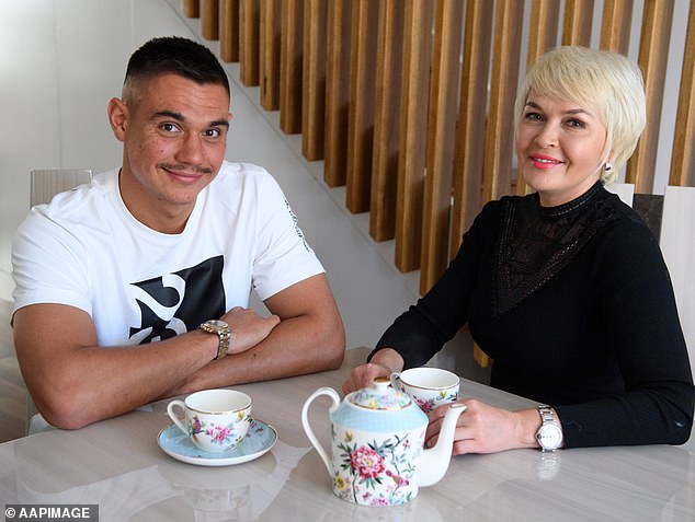 Boxing rising star Tim Tszyu will step into the ring with Jeff Horn on Wednesday evening, but his champion father Kostya may not even be watching his ex-wife Natalia (right) has revealed