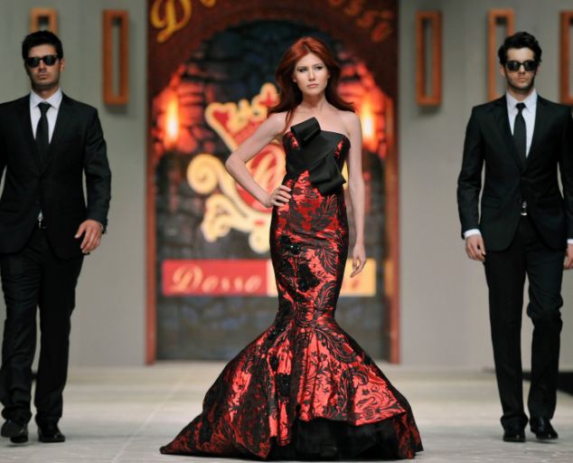 Talent: Former Russian spy Anna Chapman, 30, photographed last month was deported from the U.S. and appeared on Moscow catwalks after finding her good looks were better suited to modelling than espionage