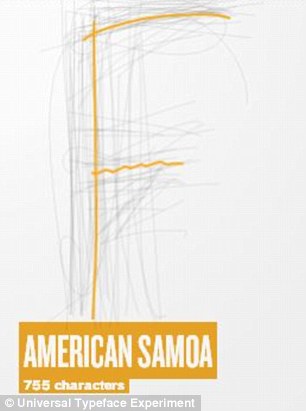 Although the writing style between the UK and U.S, for example, is very similar across the entire alphabet, there are dramatic differences between Angola and American Samoa, for example. In the latter, the line through the letter 