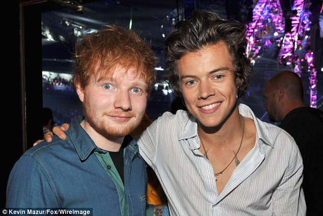 Want to be successful? According to a new study, being an Aquarius is more likely to turn you into a celebrity - although simply being born at the start of the school year was the biggest factor. Shown here are singers Ed Sheeran (left) and Harry Styles, who are both Aquarius