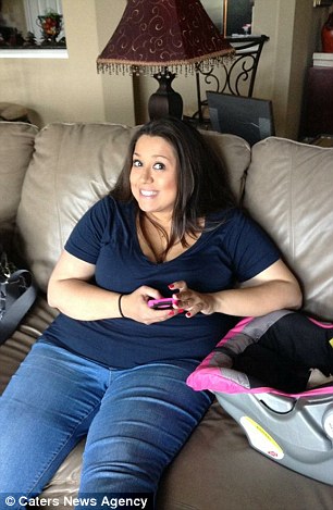 Betsy Ayala, (above) 34, from Houston, Texas, has shifted 103lbs (7.5st) of pregnancy weight after discovering her cheating husband and his lover calling her a 