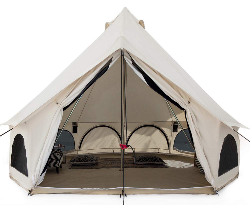 White Duck Outdoors Premium Canvas Bell Tent