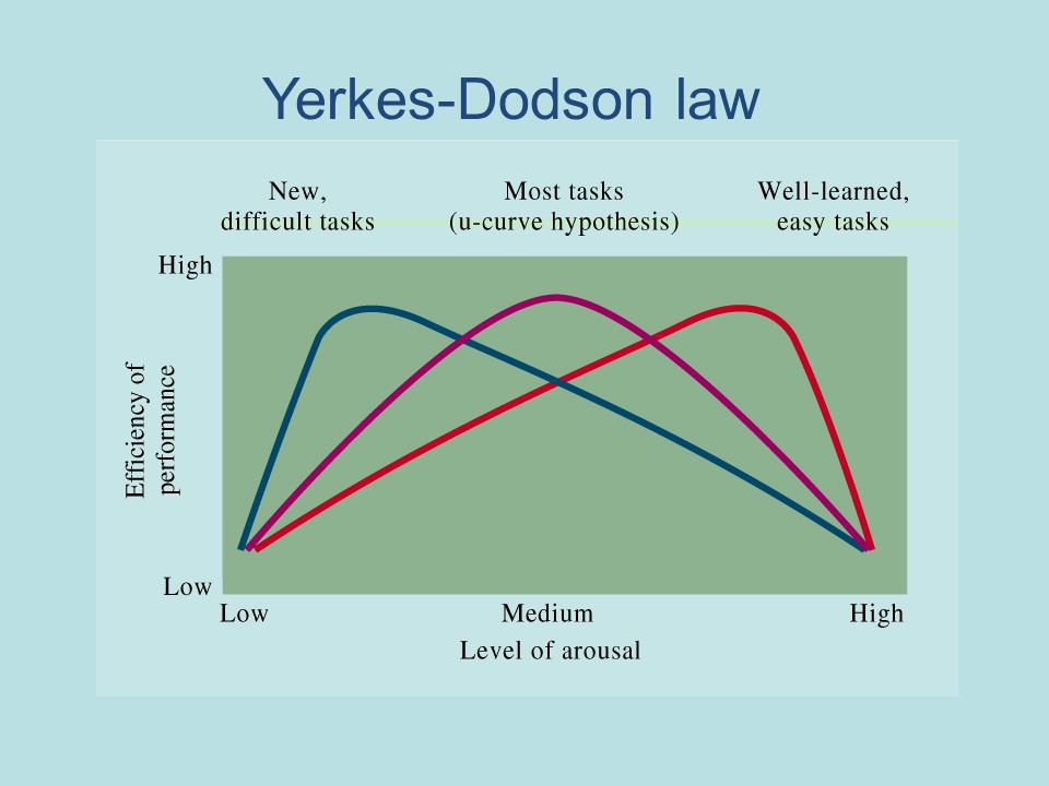 Yerkes-Dodson law