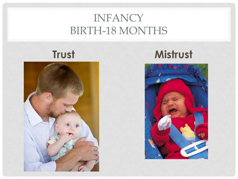 INFANCY BIRTH-18 MONTHS TrustMistrust
