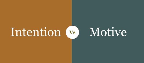 intention vs motive