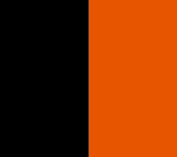 черно-оранжевый