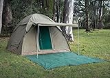 Alpha Kilo 4000 Canvas 6 Person Bow Tent, Camping...