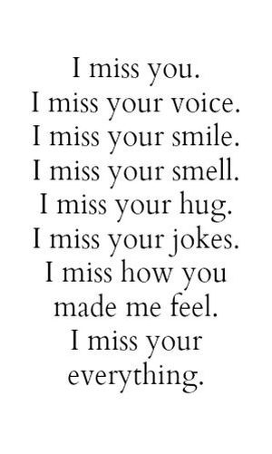 startling I miss you quotes