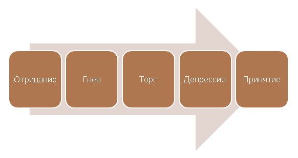 Стадии принятия неизбежного картинка