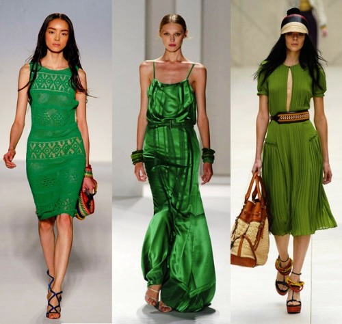 Психология зеленого цвета в одежде