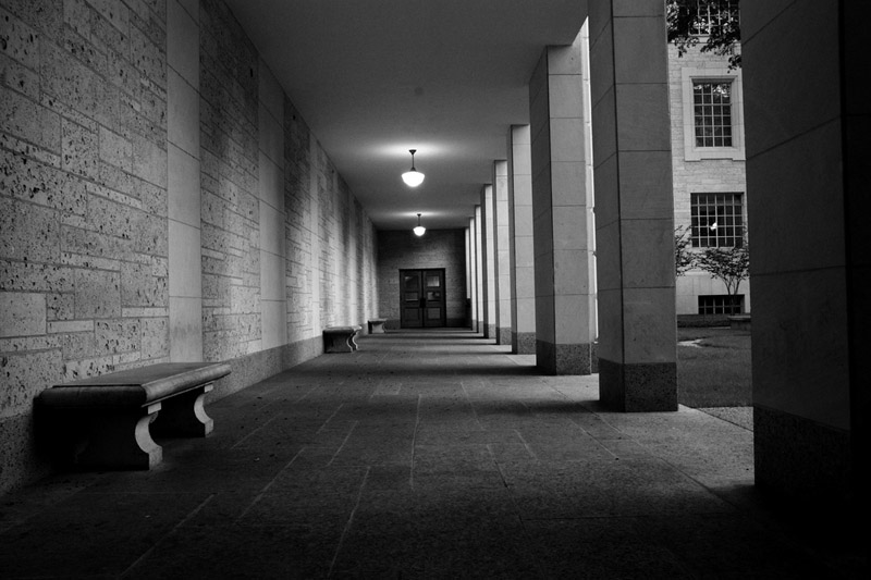 Quiet hallway