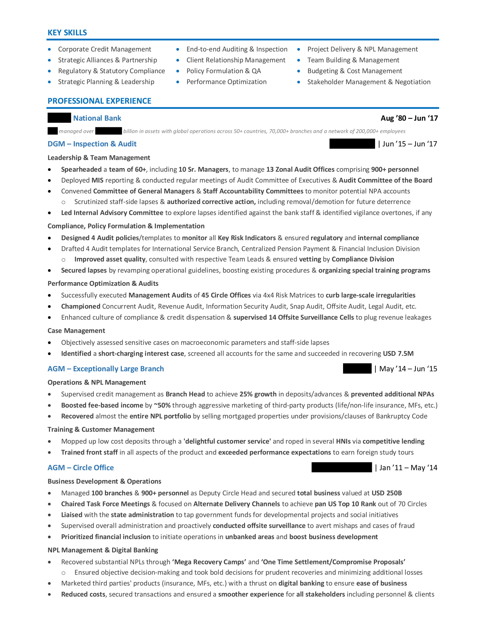 resume-skills-chronological-resume