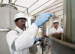 Water purification unit generates its own energy