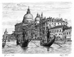 Venice by British artistic savant Stephen Wiltshire