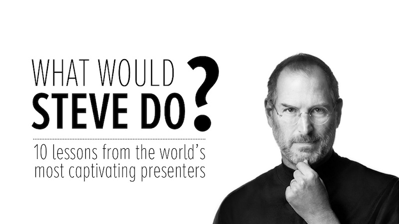 Steve Jobs Apple Presentation Ideas