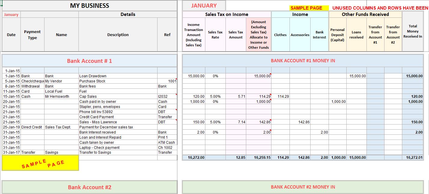 Accounting Excel Template