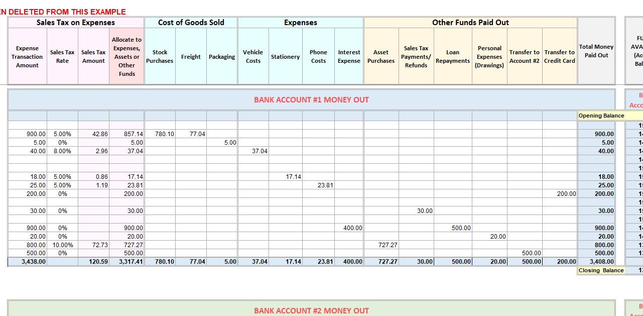 Accounting Excel Template