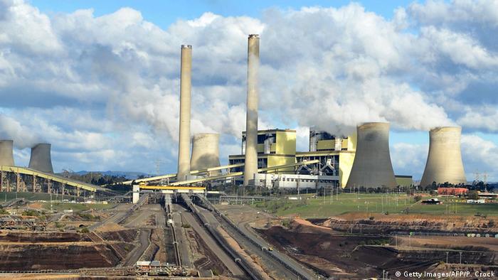 Australien plant Reduzierung von CO2 Emissionen (Getty Images/AFP/P. Crock)