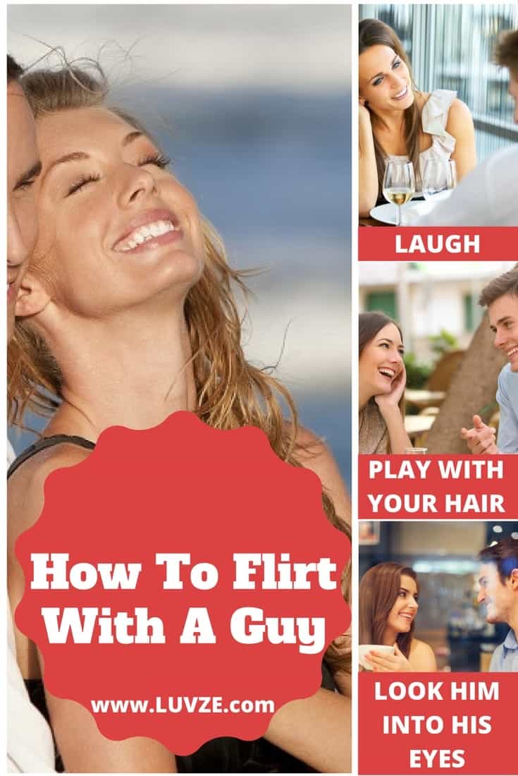 how to flirt with a guy