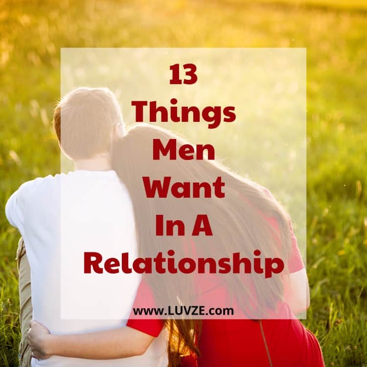 what men want in a relationship