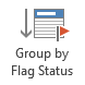 Group by Flag Status button