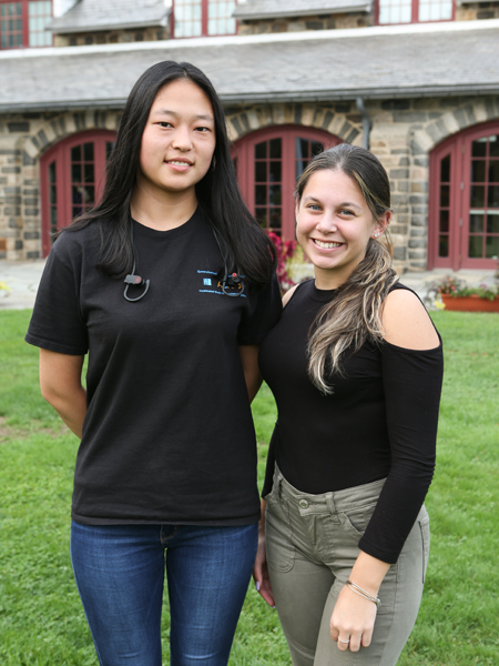 CRSP Mentees Yifan Guan & Gabriella Shulman