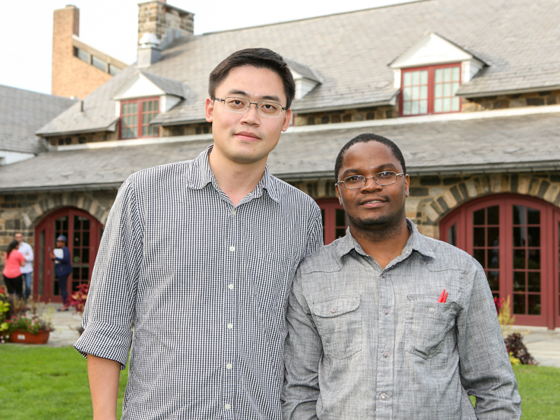 Dr. Rex Taibu with CRSP Mentee Fei Li