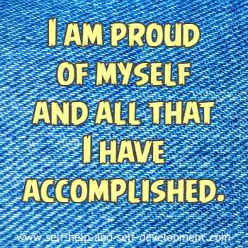 Inspiration for self pride and accomplishment.