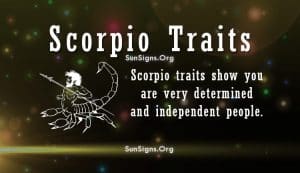 scorpio personality Traits