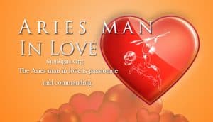 aries man in love