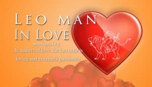 leo man in love