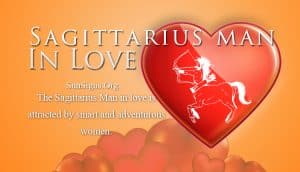 sagittarius man in love
