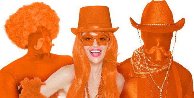 оранжевый цвет в психологии женщины означает