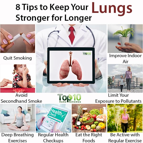 tips to keep your lungs stronger for longer