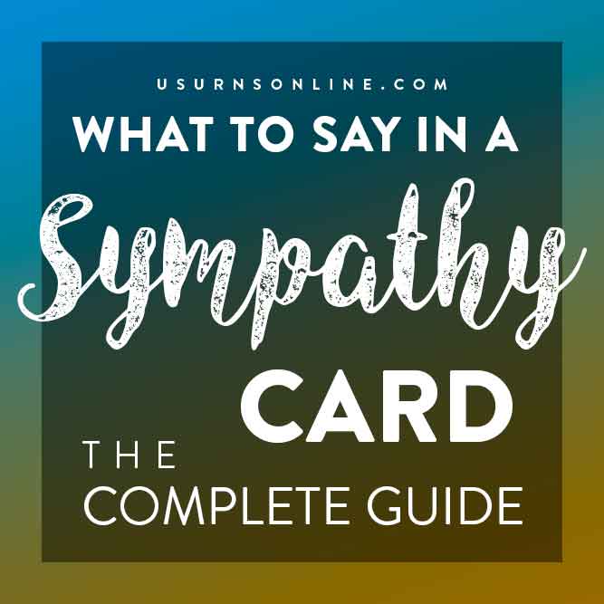 Sympathy Card Writing Guide